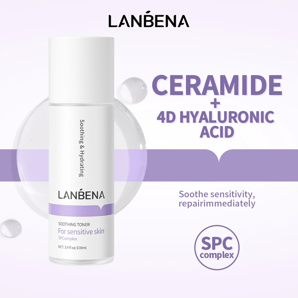 Lanbena Soothing Cream Repairing Private Label Skin Care Set