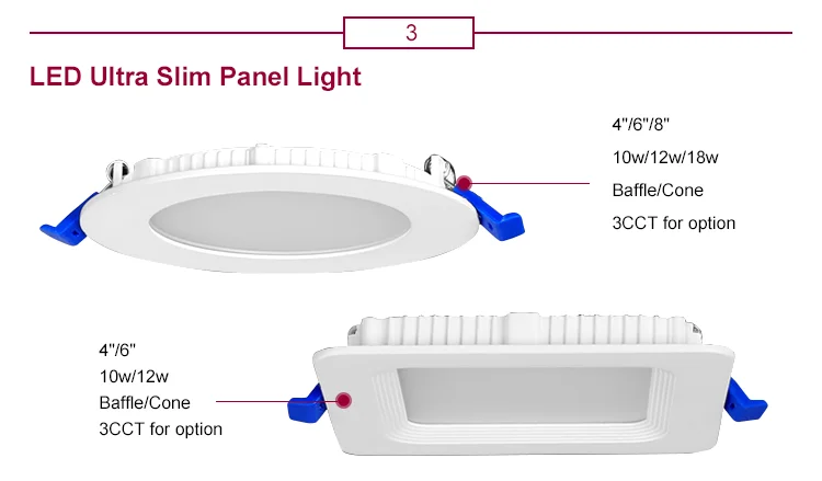 Round Led Ceiling Lighting Factory Low Price Led T Therapy Panel Light ...