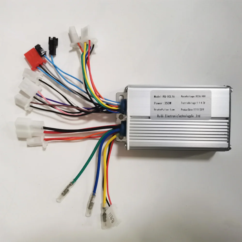 250W 350W Brushless Hub Motor Controller for 36V 48V Ebike Battery OEM