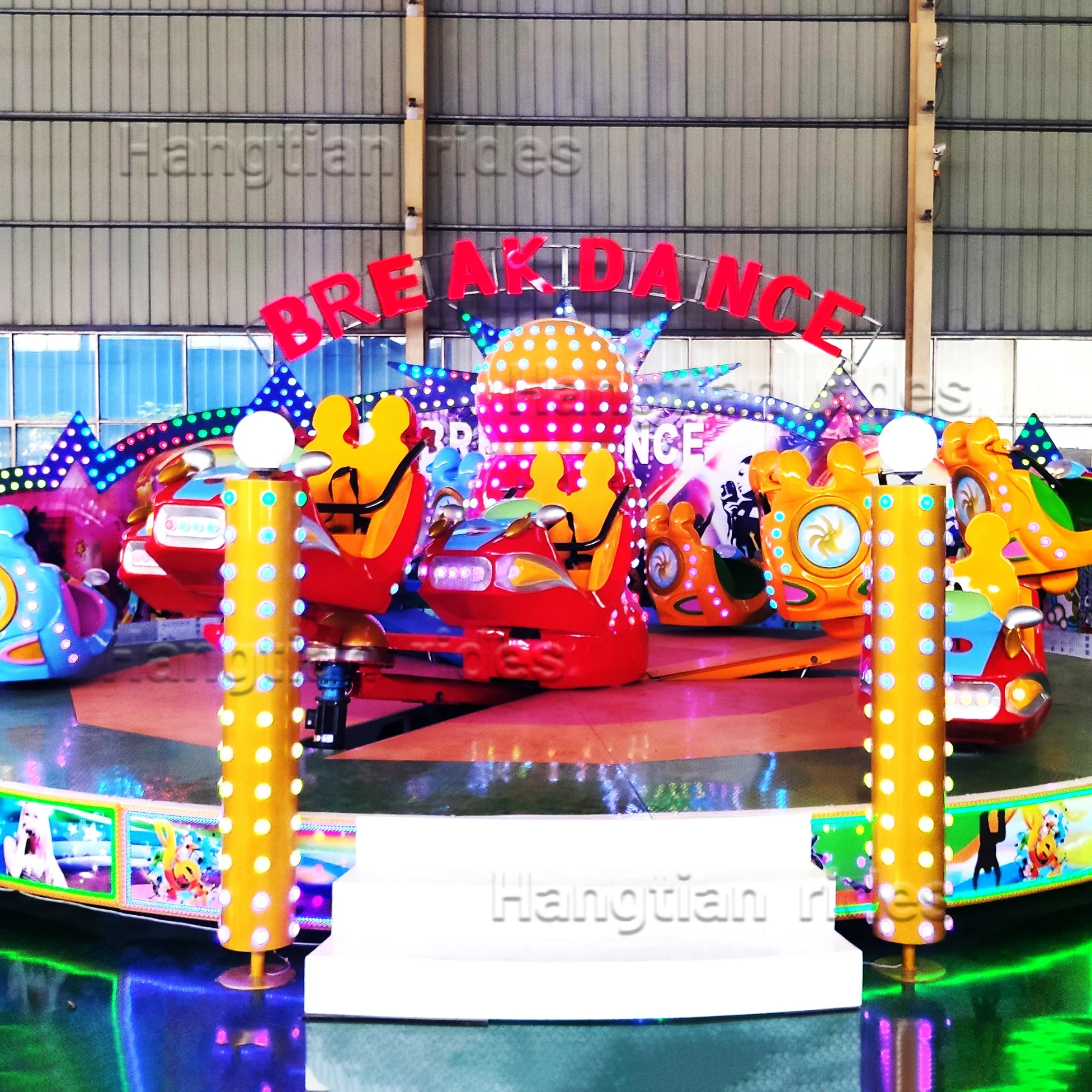 Break Dance Ride Playground Commercial Spinning Thrilling Games