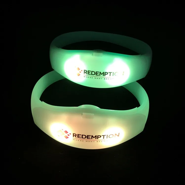Software Control LED Wrist Band Lighting Bracelet Concert Cheering Products Party Supplies Birthday