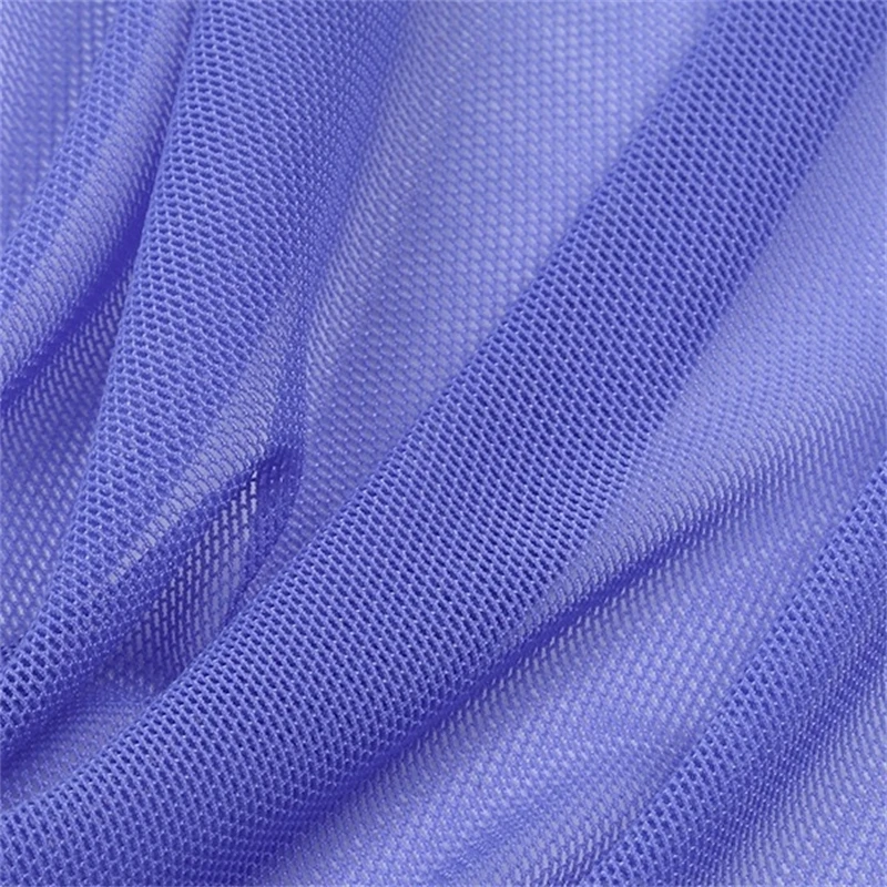 High-elastic 92%Nylon 8%Spandex 40D mesh fabric for underwear wedding dress