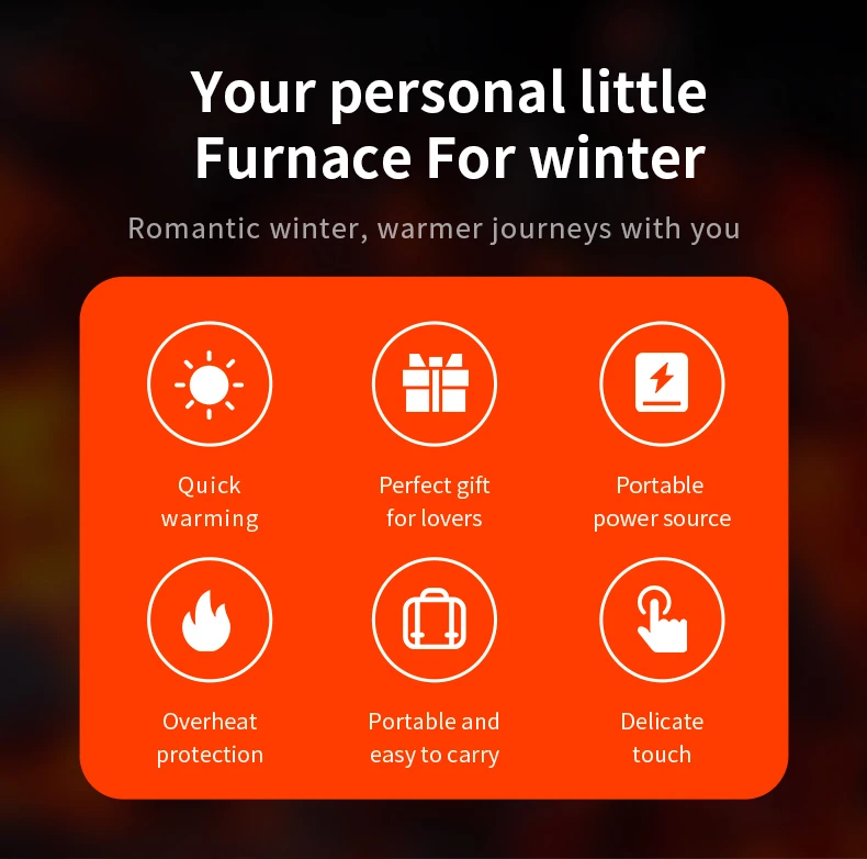 16w Heater Electric Rechargeable Hand Warmer Buy Hand Warmer