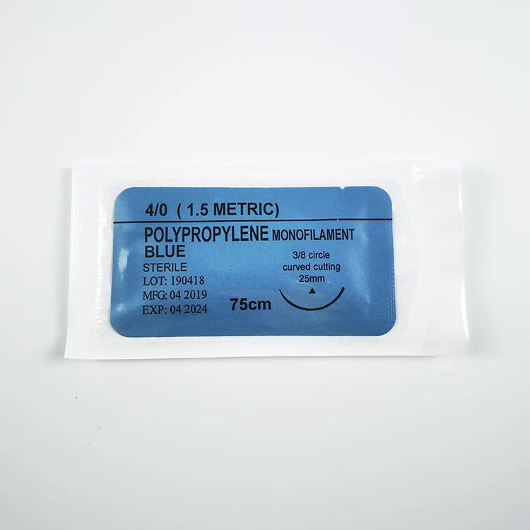 Seller Consumables Suture Material Types Of Suture Needles Sterile Medical Sutures With Best Price