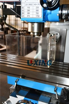 垂直水平ドリルフライス盤ZX6350C 24V制御安全電気システム付き