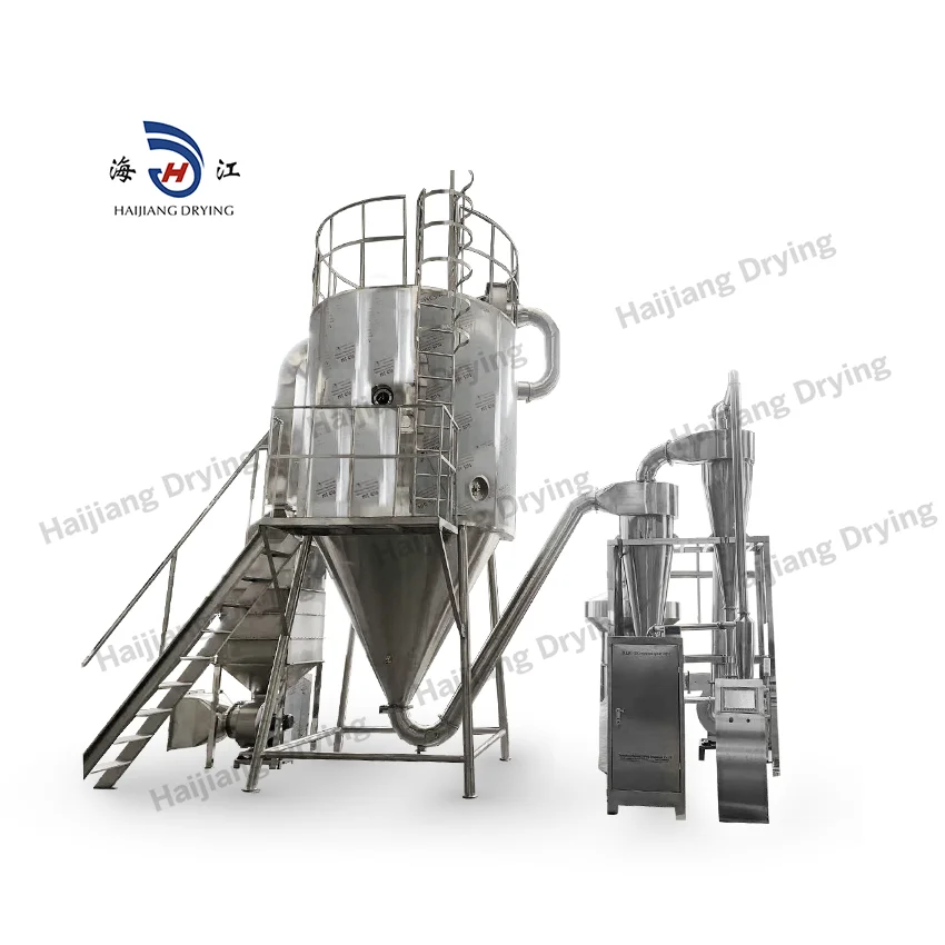 LPG Powder Making Drying Machine Spray Dryer for Blood Milk Powder Herb Extract Stevia Spirulina Coffee Egg Powder Drying