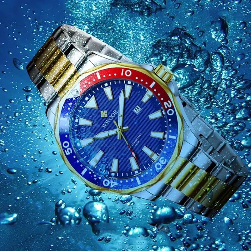 Wwoor 8847 Men's Luxury Wrist Watch - Fashion Sport Quartz