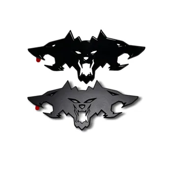 Custom matte gloss black ABS Cybertruck Beast car emblems plastic emblems