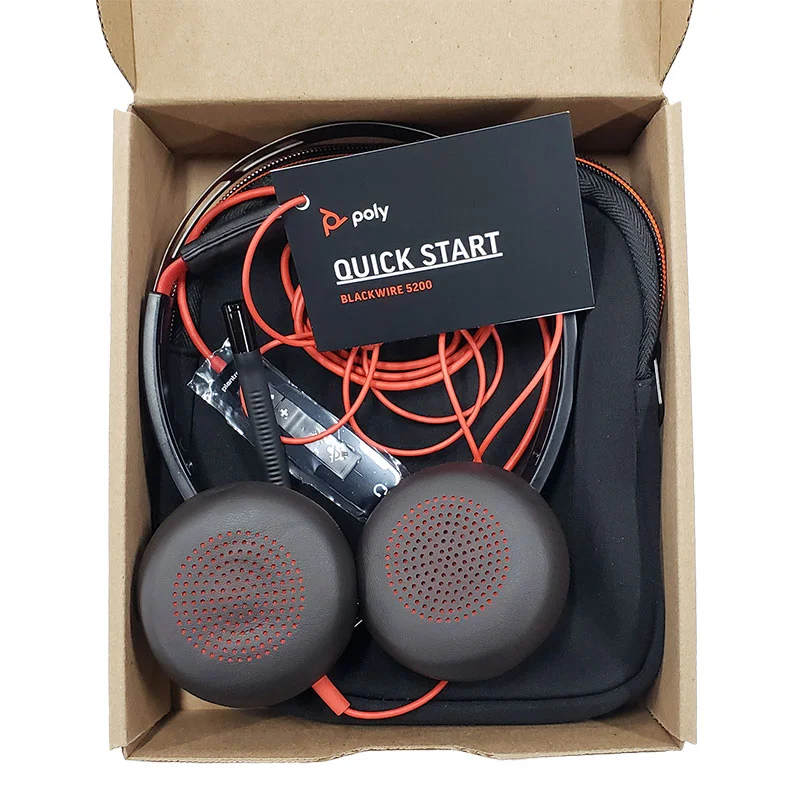 Poly Blackwire 5220 Series UC USB Headset - Versatile & Durable