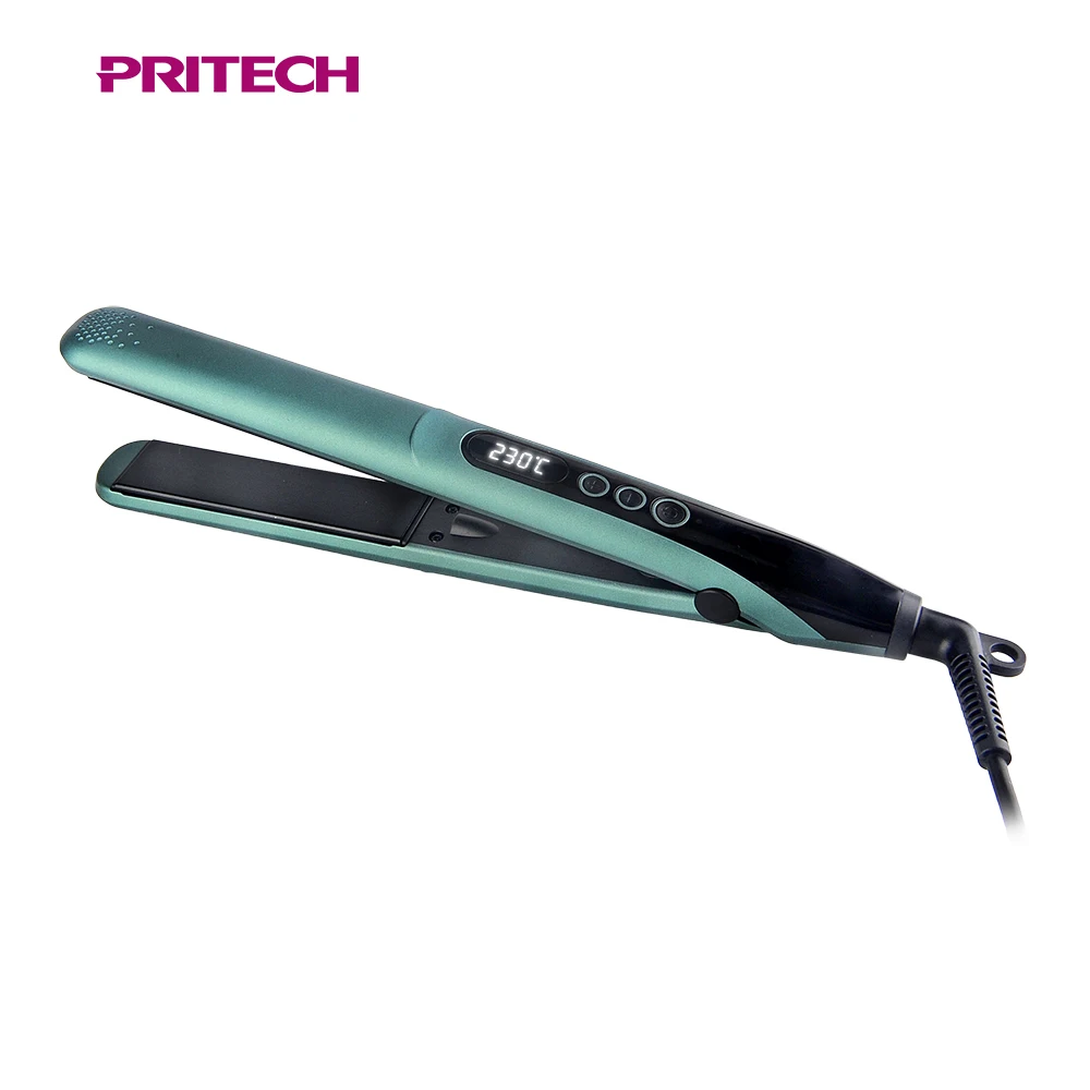 PRITECH Professional Ionic Flat Iron Hair Straightener High Quality Ceramic Coating Floating Plates Titanium Plate for Hotels