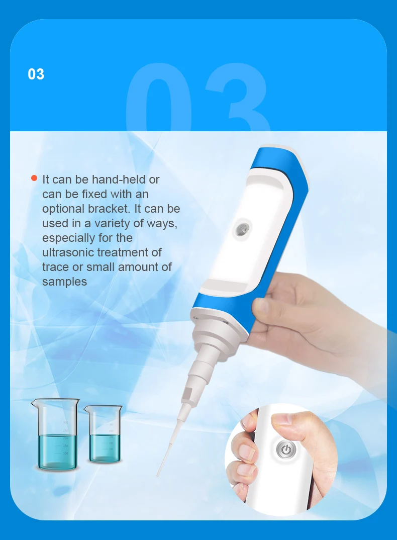 Mini Hand Held Ultrasonic Homogenizer Buy Hand Held Ultrasonic