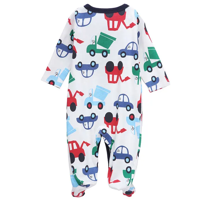 Детский комбинезон с длинными рукавами из 100% хлопка для мальчиков