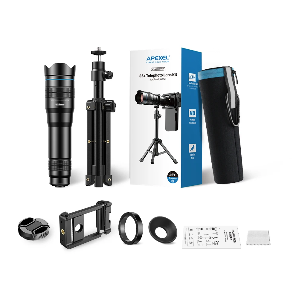 APEXEL HD 36X Telescope Telephoto Lens Enhance Your Photos