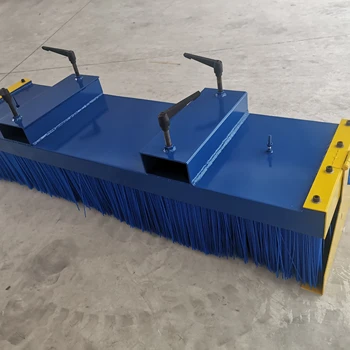 Heavy Duty Forklift Forklift Attachment Yard Sweeper Cleaning Brush Warehouse Strip Brushes for Road Cleaning Sweeper