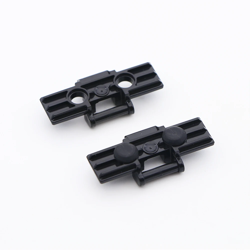 100pcs Rubber Stopper Building Block Thread Attachment Grip Tank  Caterpillar Track Brick Kid Toy Compatible Technical Part 24375