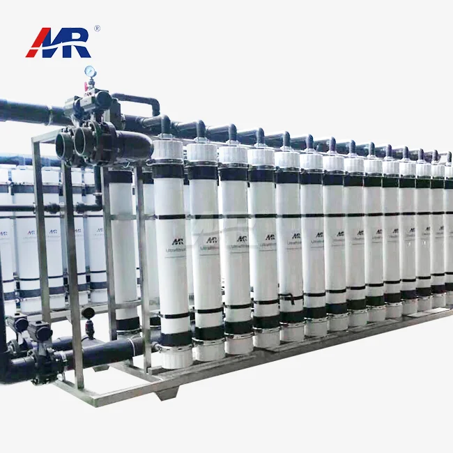 High Flow Pvdf Uf Membrane Ultrafiltration System With Hollow Fiber Membrane Uf Plant