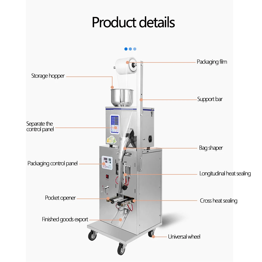 Multi-function Tea Bag Granule Packaging Automatic Small Sachets Spice ...