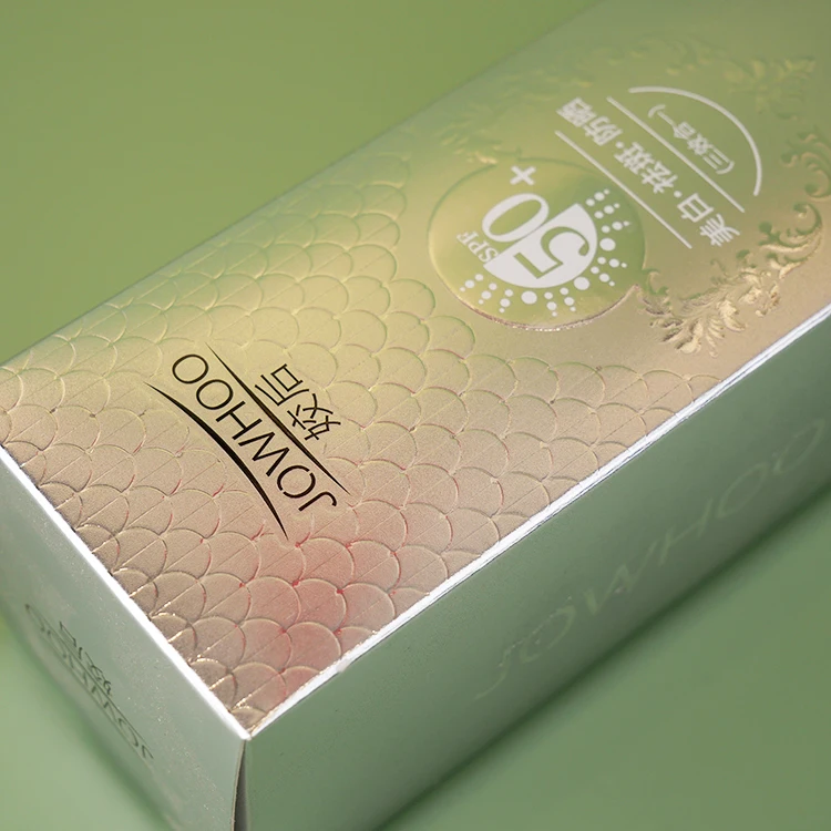 product custom luxury silver cardboard paper packaging box printing embossed small product packaging for small business-1