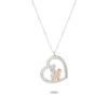 NMSN-A1410-5-silver with rose gold