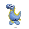 Standing little stegosaurus
