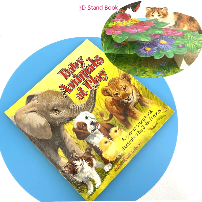 Wholesale Custom Baby Board Educational Book Hardcover English Libros Cardboard Story Color