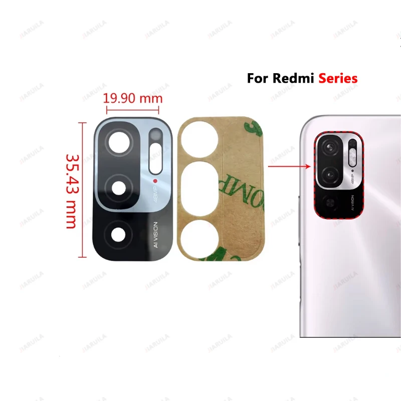 High-quality Back Rear Camera Glass Lens for Xiaomi Redmi