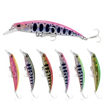 Wholesale 12g 80mm Sinking Minnow Fishing Lure Hard Bait Isca Artificial Wobbler for Bass Fishing in Rivers and Lakes – Minnow – view 2