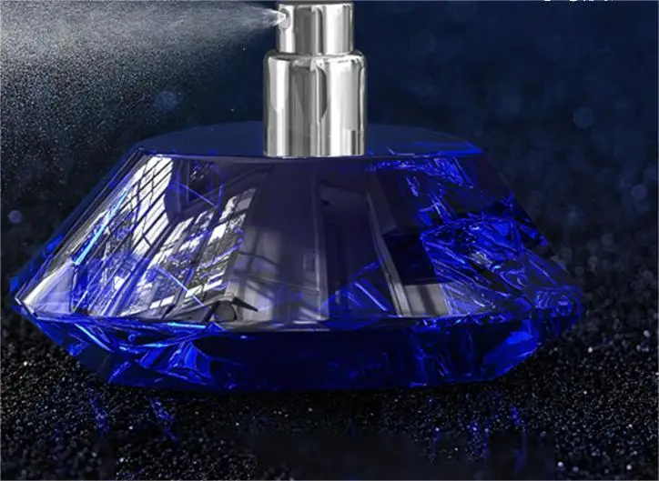 2024 Designer Perfume Blue Diamond Modeling Woman Lasting Body Spray Original Perfume Female Perfume