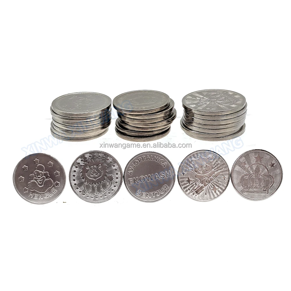 Wholesale Metal Coin Stamping Tokens for Vending Machines - Custom Designs  for Arcade and Coin-Operated Machines