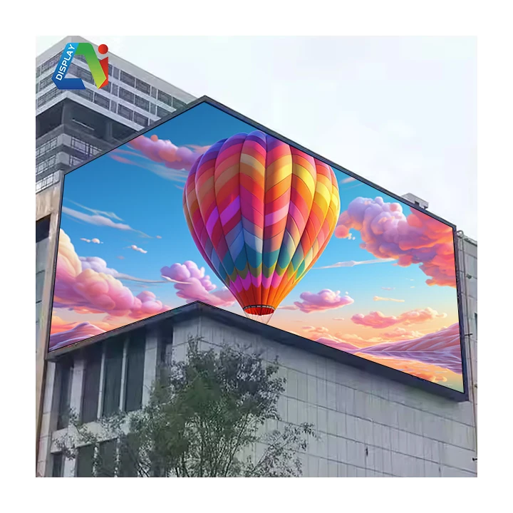 Acara Luar Ruangan P4.81 Kunci Depan Tahan Air IP65 Layar LED Billboard dengan Desain Depan Terbuka Dinding Video Belanja Iklan