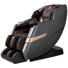 AI Voice Control CE Certificated Stretching Shiatsu Kneading Technique Full Body Air bag 3D Zero Gravity Massage Chair