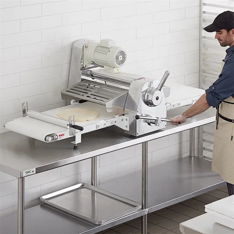 Top Table Bench Reversible Dough Sheeter Price