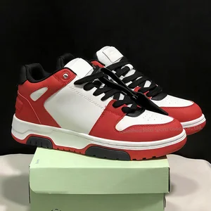 High Quality Luxury of Trending Men's White Out of Office Tennis Sneakers Women's Customized LOGO Classic Walking Style Shoes