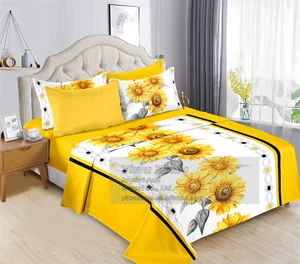 Drap De Lit Coton 6 Pieces Luxury king Size 6pcs Bed Sheet Set Ready to Ship 12 Different Colors