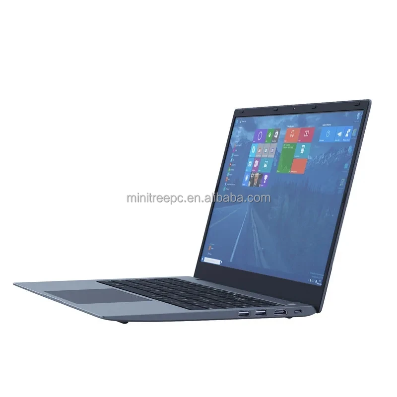 Ordinateur Portable 16" - Intel Celeron N100, 16Go RAM, 512Go SSD - FHD, Empreinte Digitale, Win 11 Pro - Étudiant/Bureau