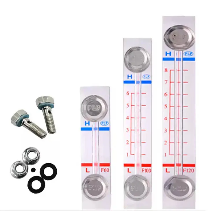 Transparent Acrylic Water Tank Level Gauge - Custom Support