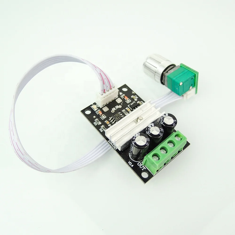 DC 6V-12V PWM Motor Governor Speed Switch 3A Switch Function Board 