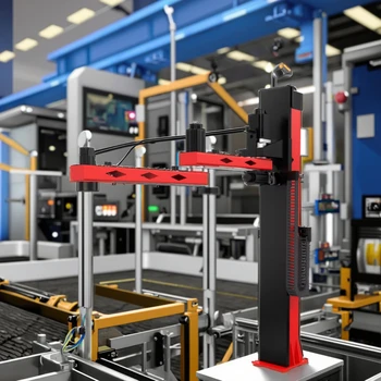 Bolunte Four-Axis Industrial Robot Manipulator with PLC Motor Core Components Replaces Workers Palletizing Handling Operations
