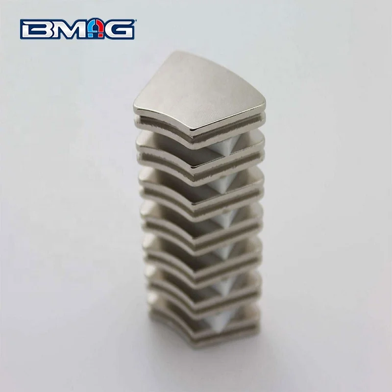 Neodymium Arc | Segment | Motor Magnets for Wind Generators N35/N38/N40/N42/N45/N48/N50/N52