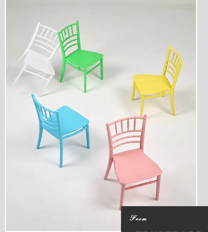 Modern Minimalist Colorful Stackable Kids Party Chair Kindergarten