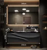 150Nature Marble Countertop & Ceramic Sink+Mirror