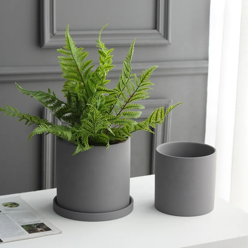 Custom Nordic Modern Succulent Planter Small Decorative Ceramic Plant Pots Indoor Clay Terracotta Flower Pot for Plants
