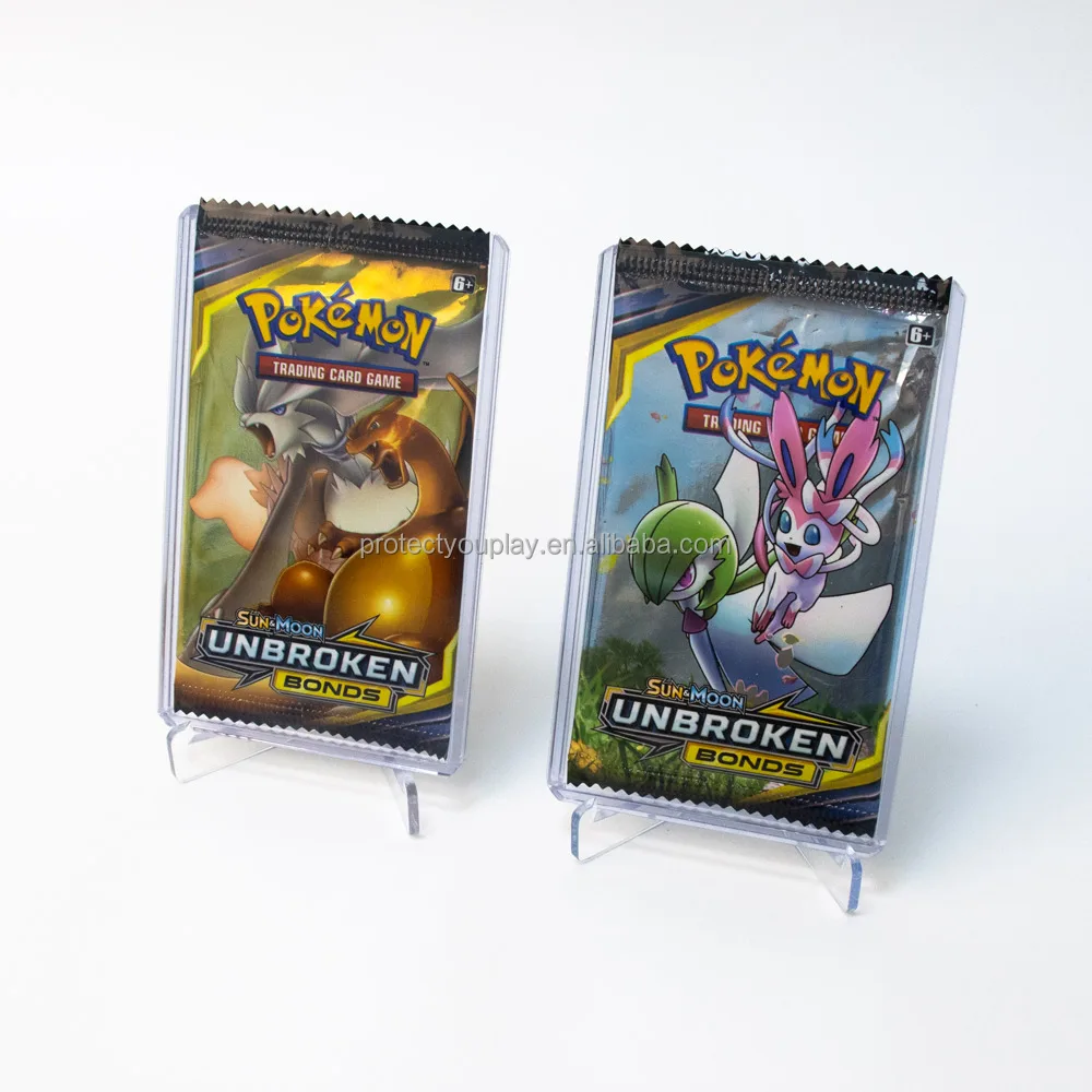 Booster Pack Toploaders - Sealed Promo Card Sleeves for Pokemon, YuGiOh & MTG Trading Cards Booster Pack Toploaders - Sealed Promo Card Sleeves for Pokemon, YuGiOh & MTG Trading Cards