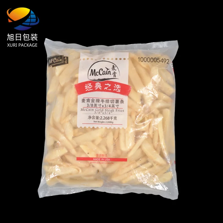 Source food pouches potato chips french fries snack plastic bag packing  High Quality frozen French Fries printed plastic Packaging bags on  m.