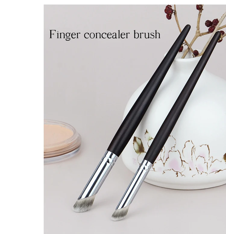 5/19pcs Professional Ebony Handle Natural Hair Makeup Brushes Xgf Goat ...