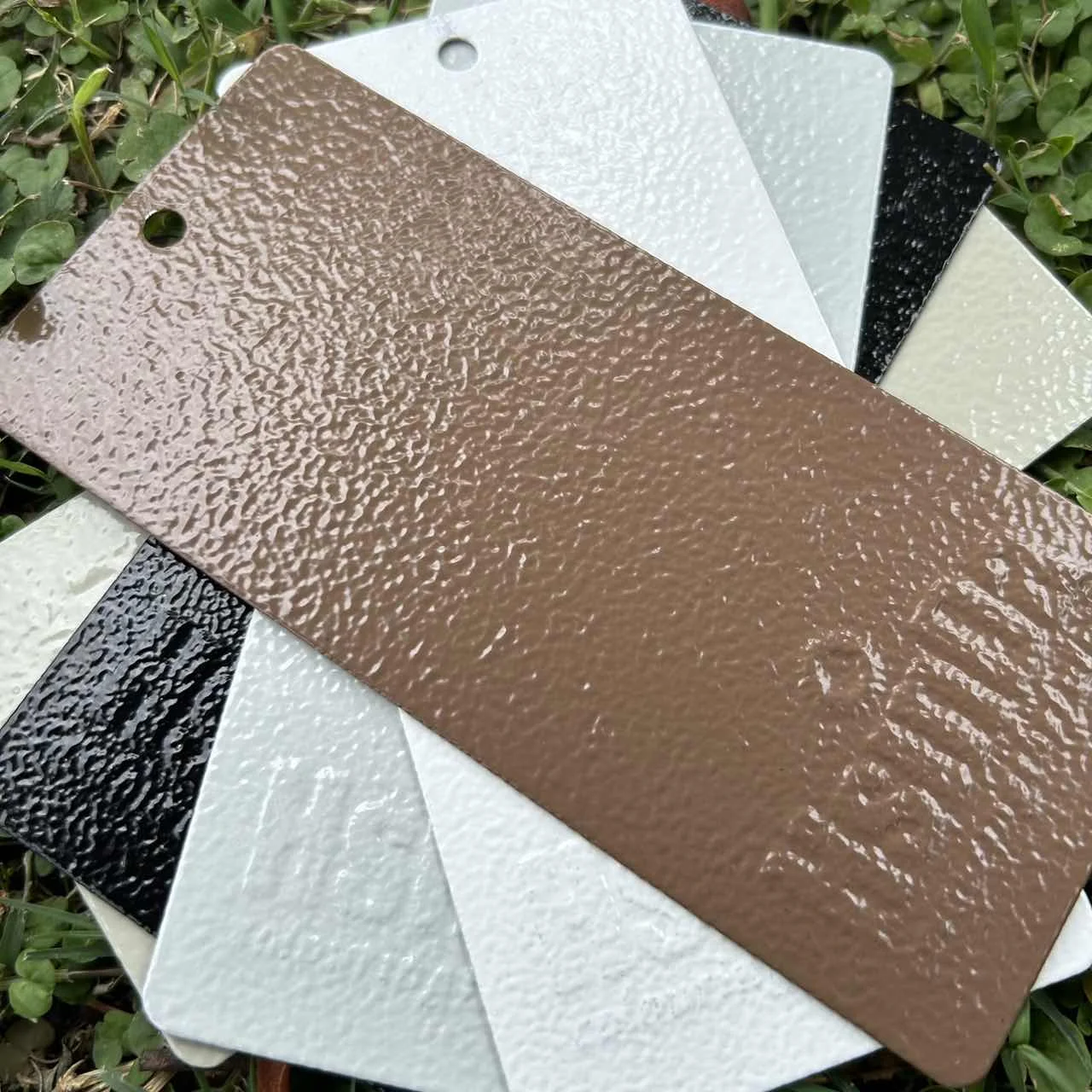 AAMA Various Colors Decorative Wrinkle Texture Powder Coating Paint for Electrical Cabinet Panel factory
