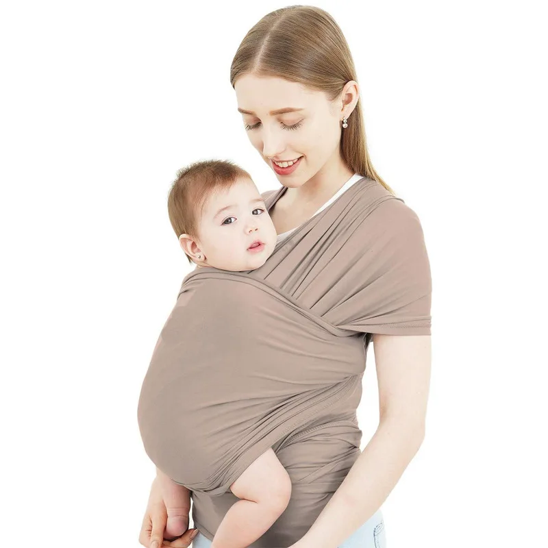 Baby Infant baby wearing sling wrap newborn carrier wrap with pouch