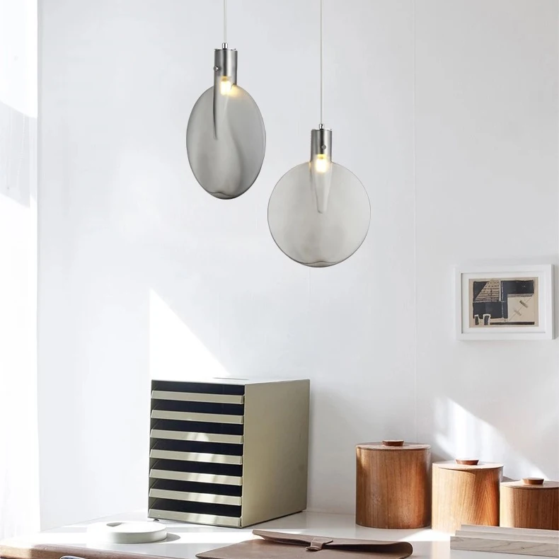 
Классический Стеклянный светодиодный подвесной светильник в скандинавском стиле 