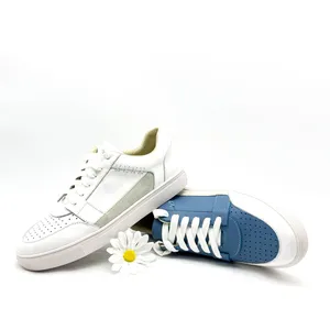 100% Genuine Leather Custom Walking Shoes for Women Fashion Trend Classic Leisure Sport Shoes Breathable Summer Autumn Spring