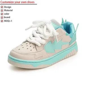 2026 New Custom Hot Sale Casual Sporty Shoes for Men Low Top Flat Commuting with Mesh Lining PU Insole Fashion Trend Design